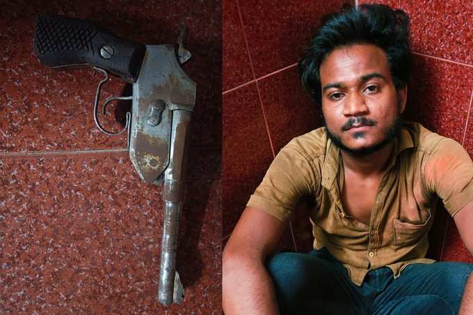 எவ்வளவு தைரியம் இருந்தால் நான் காதலிக்கும் பெண்ணை நீ விரும்புவே .. சக மாணவனை துப்பாக்கியில் மிரட்டியதால் பரபரப்பு..!