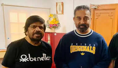 டி.ராஜேந்தரை சந்தித்த கமலஹாசன்... உடல்நலம் குறித்து விசாரிப்பு !