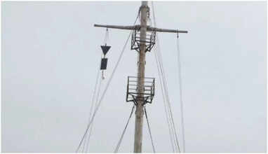  1ம் எண் புயல் எச்சரிக்கை கூண்டு ஏற்றம்!