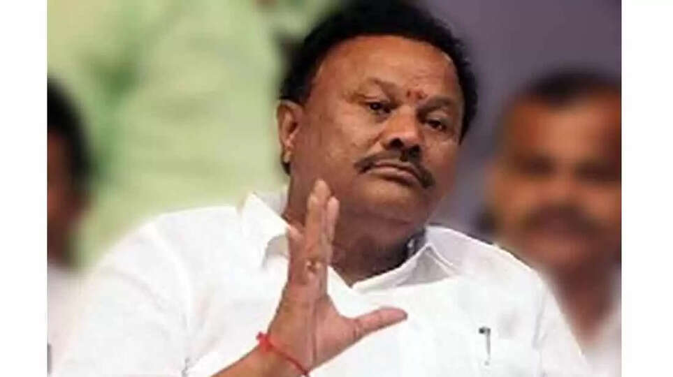 முன்னாள் அமைச்சர் திண்டுக்கல் சீனிவாசன் மருத்துவமனையில் அனுமதி..