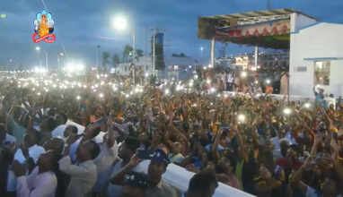 வேளாங்கண்ணி மாதா பேராலய திருவிழா கொடியேற்றத்துடன் தொடக்கம்!