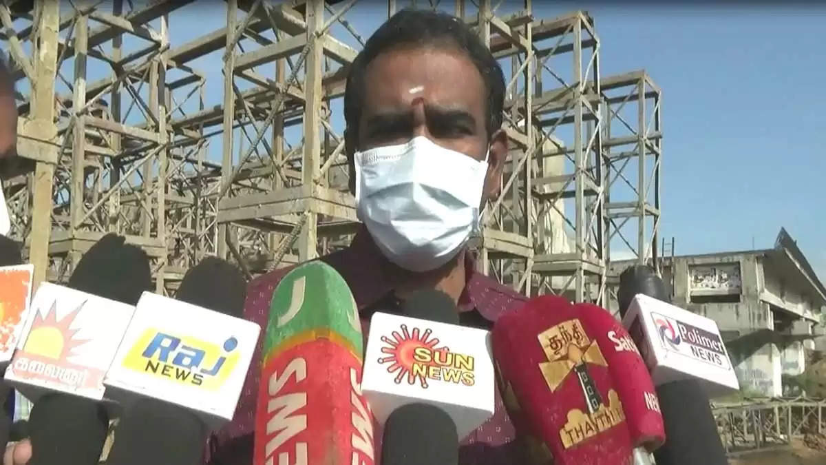 திருவள்ளூர்: மேம்பால பணிகளை ஆய்வுசெய்த ஆட்சியர் பொன்னையா