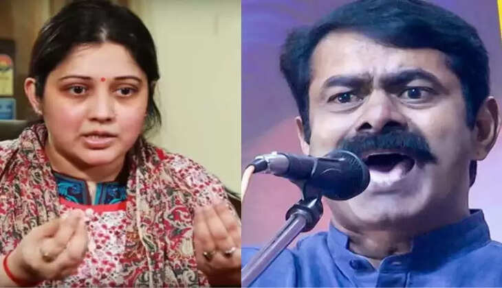 சீமான் மீது  நடிகை விஜயலட்சுமி பெண்களுக்கு எதிரான குற்றத்தடுப்பு பிரிவில் புகார்!