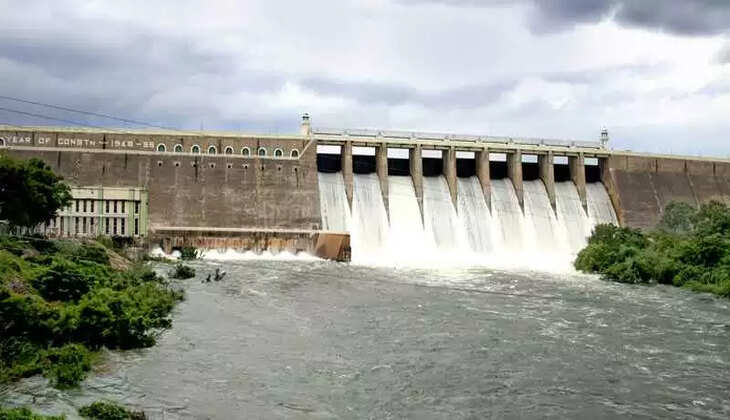 மேட்டூர் அணை : கிழக்கு - மேற்கு கால்வாய் பாசனத்திற்கு நீர் திறப்பு..&nbsp;