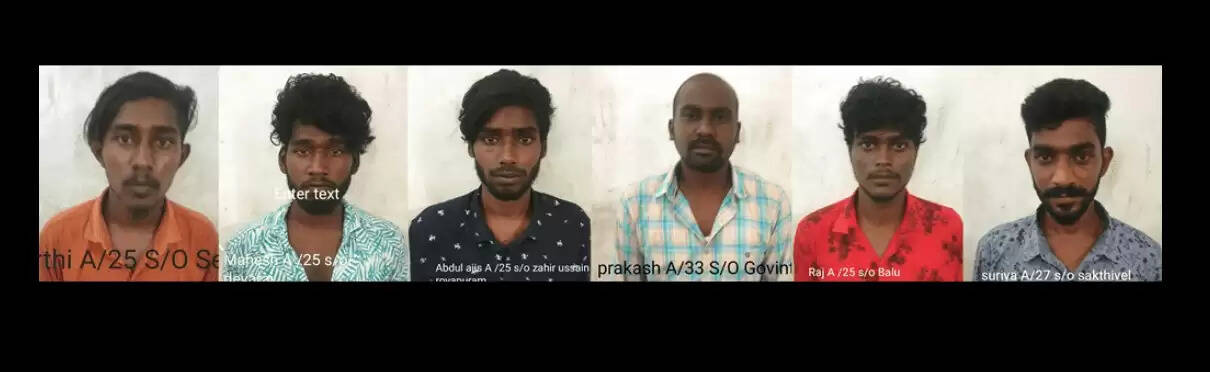 திருவள்ளூர்- போட்டோகிராபர் வெட்டிப் படுகொலை செய்யப்பட்ட வழக்கில் 6 பேர் கைது