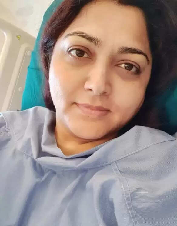 நடிகை குஷ்பு மருத்துவ மனையில் திடீரென்று அனுமதி