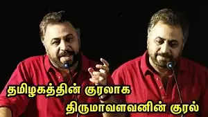 தமிழகத்தின் குரலாக திருமாவளவனின் குரல் | Actor Ponvannan Speech about Thirumavalavan