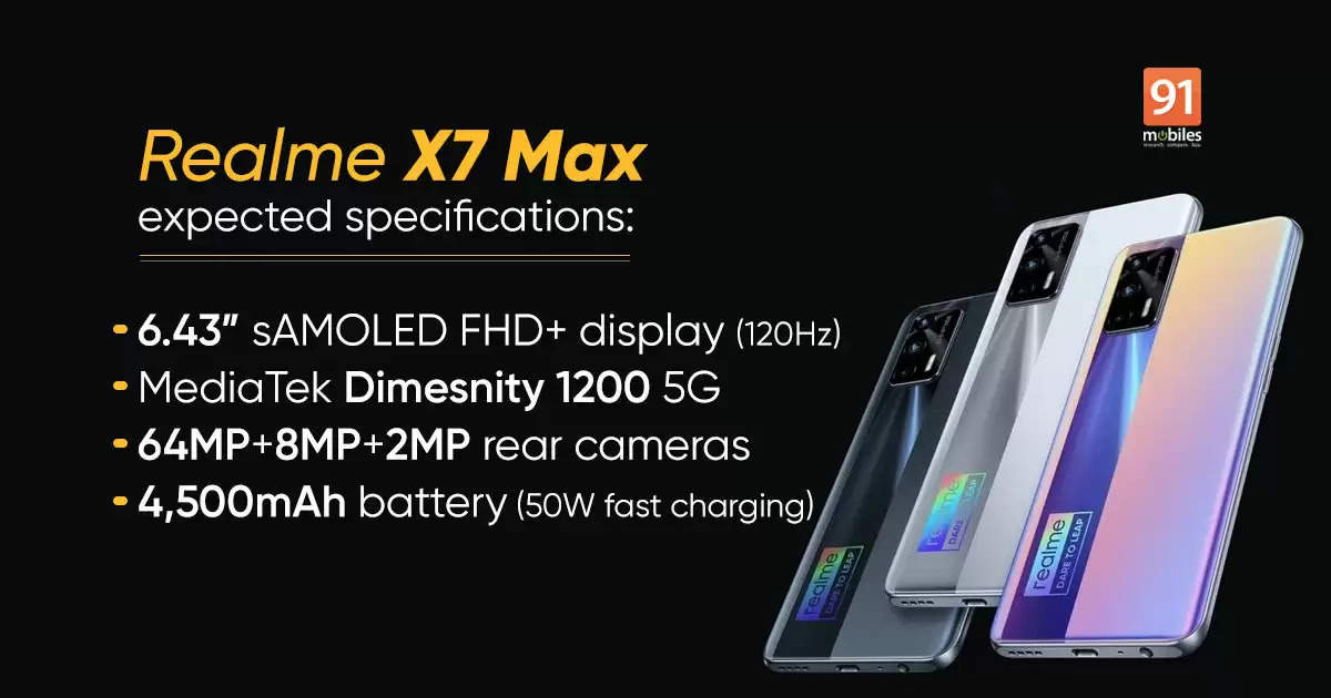 5ஜி ஸ்பீடுடன் இந்தியாவின் முதல் ஸ்மார்ட்போன் – ரியல்மி வெளியிடும்  Realme X7 Max 5G!