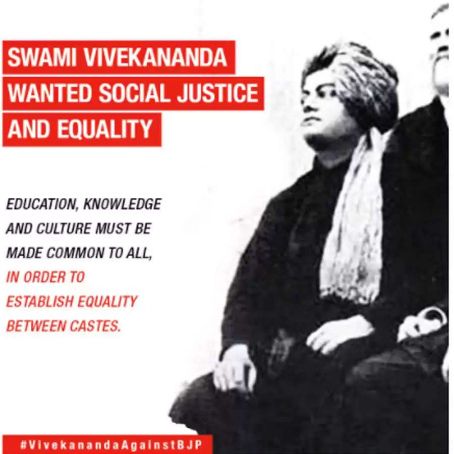 பிஜேபிக்கு எதிரான விவேகானந்தர் … #vivekanandaAgainstBjp