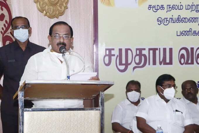 ஒரே தொகுதியில் 7 முறை போட்டியிடும் சக்கரபாணி