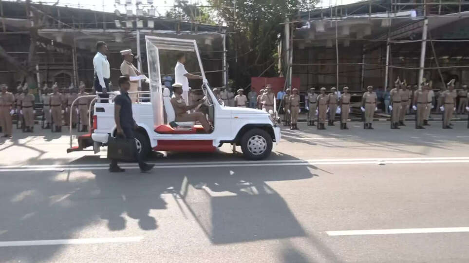 புனித ஜார்ஜ் கோட்டை கொத்தளத்தில் 2ம் நாள் சுதந்திர தின ஒத்திகை நிகழ்ச்சி.. 