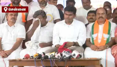 "சாராயம் விற்ற காசில் திமுக முப்பெரும் விழா"- அண்ணாமலை