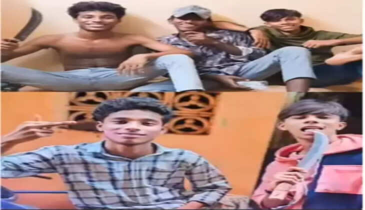 கத்தியுடன் ரீல்ஸ்.. இளைஞர்களை தட்டித்தூக்கிய போலீஸ்..!