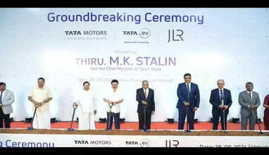 ரூ.9,000 கோடி மதிப்பில் கார் உற்பத்தி ஆலை - முதல்வர் அடிக்கல் நாட்டினார். 