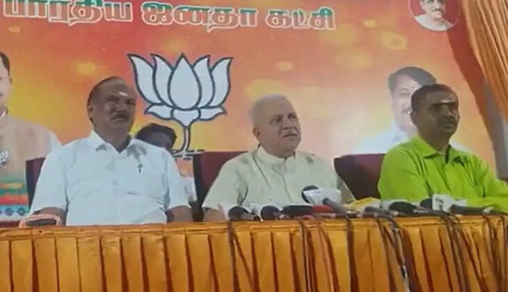 "தமிழ்நாட்டில் முக்கிய இடங்களில் பாதயாத்திரை மேற்கொள்ள உள்ளோம்"- நாராயணன் திருப்பதி&nbsp;