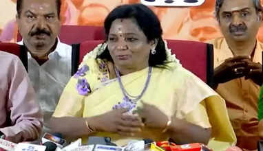 விஜய்க்கு இது கடைசி படமா? தண்ணீரில்தான் எழுத வேண்டும்' - தமிழிசை