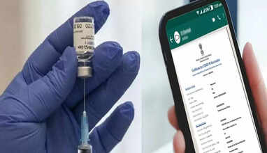 2 டோஸ் தடுப்பூசிக்கும் ஒரே செல்பொன் எண்ணை பயன்படுத்த வேண்டும் - மத்திய சுகாதாரத்துறை அறிவுறுத்தல்..  