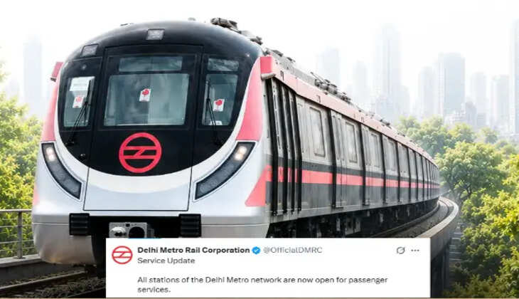 டெல்லியில் அனைத்து மெட்ரோ ரயில் நிலையங்களும் திறப்பு