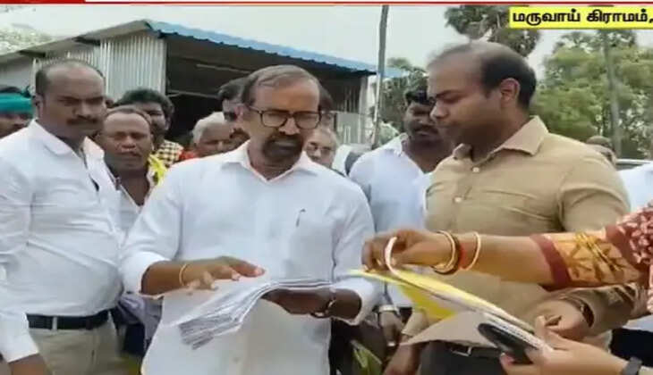 லஞ்சம் பெற்ற அதிகாரி சஸ்பெண்ட் - ஆய்வில் அமைச்சர் அதிரடி