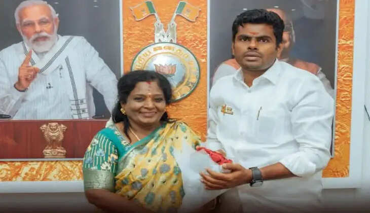 &ldquo;அண்ணாமலை தேர்தலில் போட்டியிட்டிருக்க வேண்டும்''- தமிழிசை