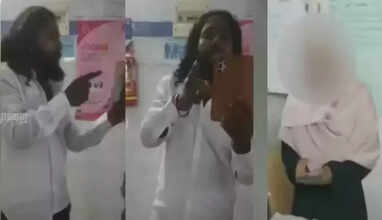 பெண் மருத்துவரிடம் ஹிஜாபை கழற்றுமாறு ரகளையில் ஈடுபட்ட பாஜக நிர்வாகி கைது!