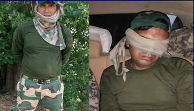 எல்லை தாண்டி பாகிஸ்தான் எல்லைக்குள் சென்ற இந்திய வீரர் கைது