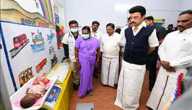  ‘ஊட்டச்சத்தை உறுதி செய்’ திட்டத்தின் கீழ் , குழந்தைகளுக்கு மருத்துவ முகாமை தொடங்கி வைத்த முதல்வர்..