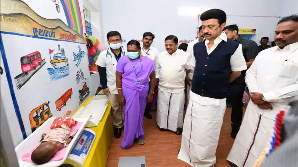  ‘ஊட்டச்சத்தை உறுதி செய்’ திட்டத்தின் கீழ் , குழந்தைகளுக்கு மருத்துவ முகாமை தொடங்கி வைத்த முதல்வர்..