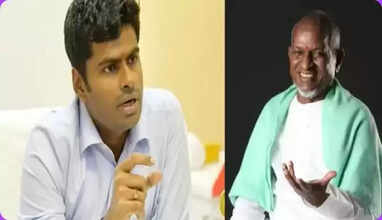 இசைஞானி இளையராஜாவுக்கு அண்ணாமலை வாழ்த்து.. 
