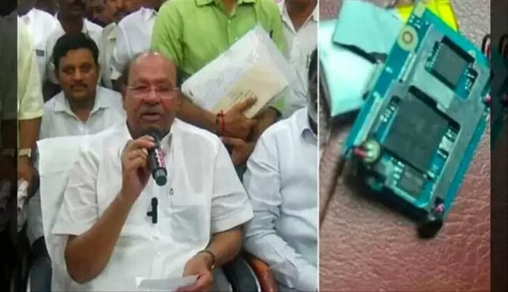 ராமதாஸ் வீட்டில் கண்டுபிடிக்கப்பட்ட ஒட்டுக்கேட்பு கருவி காவல்நிலையத்தில் ஒப்படைப்பு