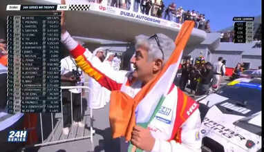 துபாய் ரேஸில் அசத்திய அஜித் ரேஸிங் அணி