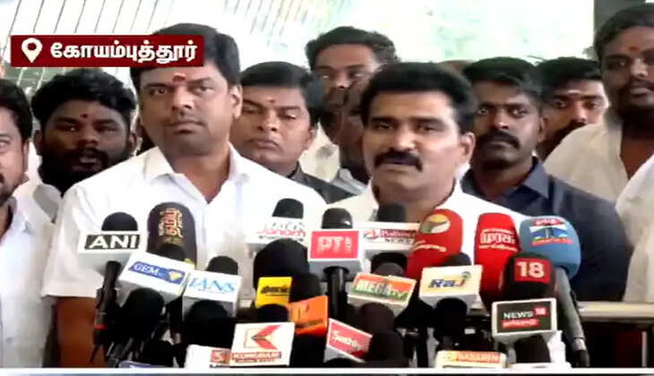 கரூர்லயே போட்டுருக்கனுமா? எவ்ளோ கேவலமானவங்க.. - அமைச்சர் நிர்மல்குமார் ஆவேசம்