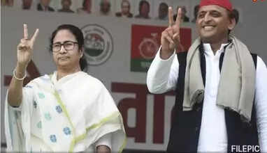 பாஜகவை வீழ்த்த மம்தா பானர்ஜி கூறிய யோசனை.. அகிலேஷ் ஆதரவு..  