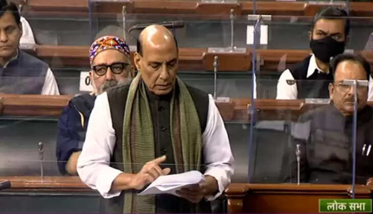 Defence Minister Rajnath singh
