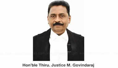 ஓய்வுபெற்ற நீதிபதி கோவிந்தராஜ்