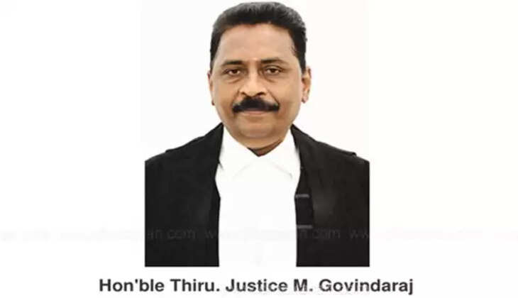 ஓய்வுபெற்ற நீதிபதி கோவிந்தராஜ்