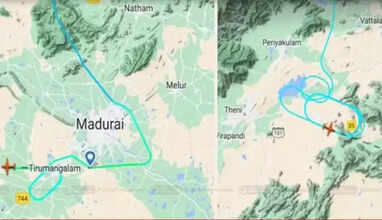 தரையிறங்க முடியாமல் வானில் வட்டமடித்த விமானங்கள்! மதுரையில் பரபரப்பு