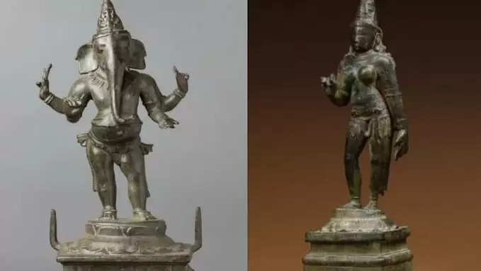 40 ஆண்டுகளுக்கு முன் திருடுபோன சாமி சிலைகள் .. அமெரிக்க அருங்காட்சியகத்தில் கண்டுபிடிப்பு..