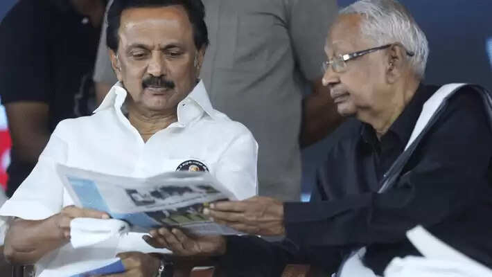 ஸ்டாலின் -வீரமணி