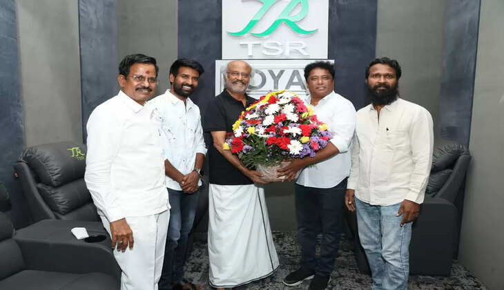  &lsquo;விடுதலை&rsquo; படம் பார்த்துவிட்டு படக்குழுவினரை பாராட்டிய ரஜினிகாந்த்.. 