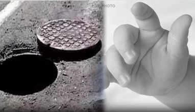 கழிவுநீர் தொட்டியில் குழந்தை சடலம்