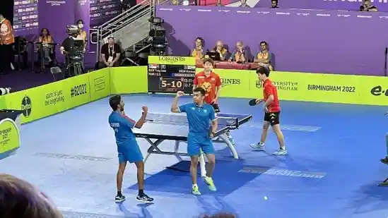 common wealth india table tennis