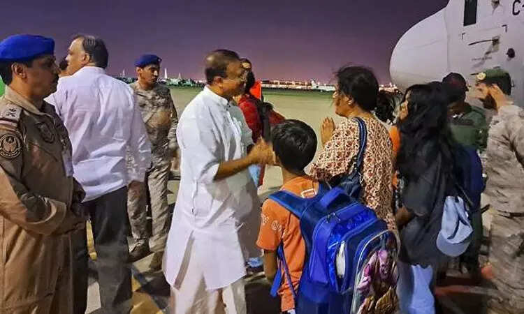 சூடானிலிருந்து 247 தமிழர்கள் மீட்பு.. ‘ஆபரேஷன் காவிரி’ திட்டம் நிறைவு.. - மத்திய அரசு நன்றி..