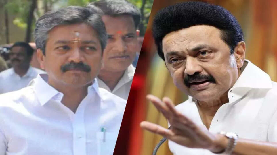 சிவி சண்முகம் முக ஸ்டாலின்