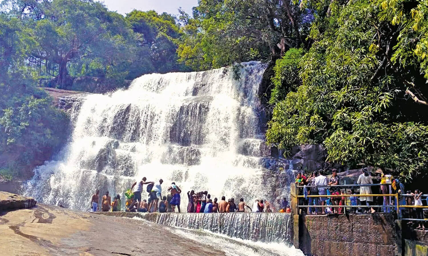 மேகமலை அருவிக்கு செல்ல சுற்றுலா பயணிகளுக்கு தடை