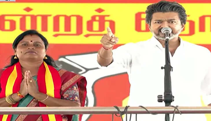 &ldquo;திமுக, அதிமுக, பாஜக இடையே ரகசிய கூட்டணி&rdquo;- விஜய்