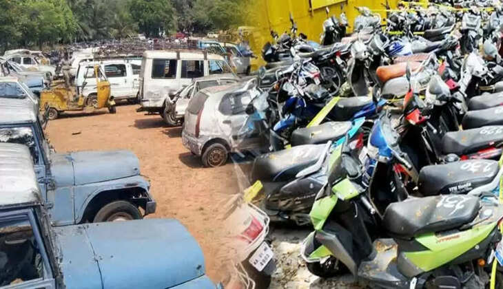 கழிவு செய்யப்பட்ட 301 காவல் வாகனங்கள் ஏல விற்பனை அறிவிப்பு..&nbsp;