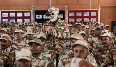 PM Modi Diwali Celebration