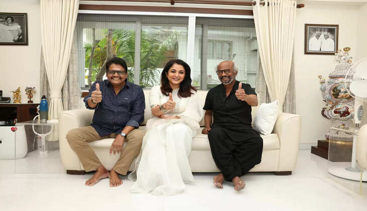 'படையப்பா' ரீரிலீஸ் வெற்றியை கொண்டாடிய படக்குழுவினர்!