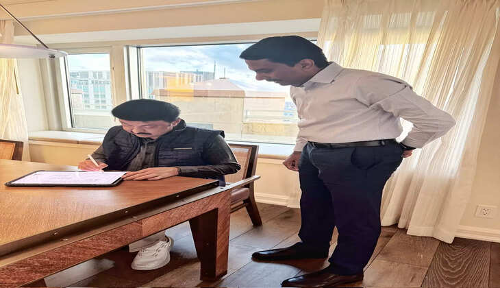 &nbsp;&ldquo;அயலக மண்ணிலும், அரசுப் பணி தொடர்கிறது&rdquo; - முதலமைச்சர் மு.க.ஸ்டாலின்..